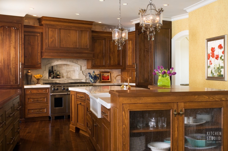 Traditional French Kitchen Studio Kansas City